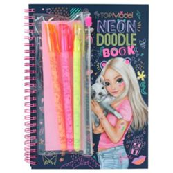 Detailansicht des Artikels: 011932 - TOPModel Neon Doodle Malbuch-