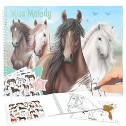 Detailansicht des Artikels: 012978 - Miss Melody Pferde Malbuch