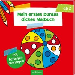 Detailansicht des Artikels: 66768589 - Mein 1. buntes dickes Malbuch